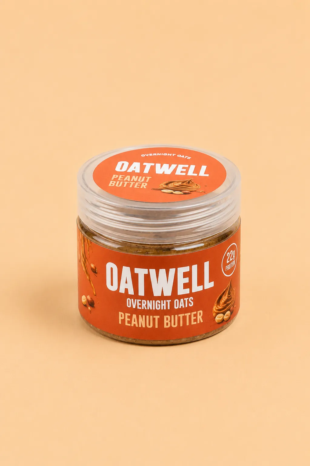 Oatwell Peanut Butter Overnight Oats